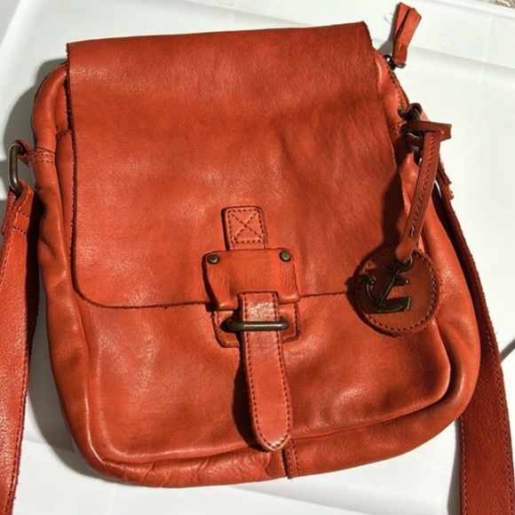 PRISTINE Harbour 2nd Leather cross-over bag - Picture 2 of 5